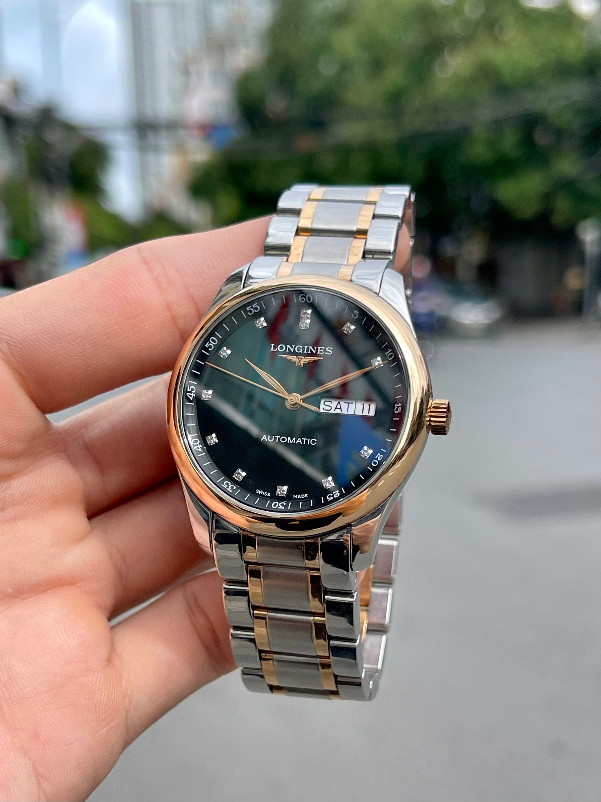 Master Black/18 carat yellow gold Ø38.5 mm