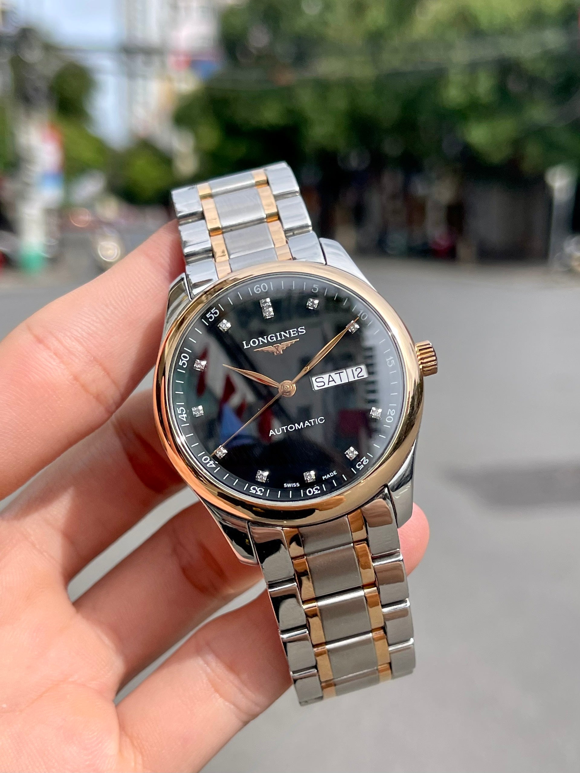 Master Black/18 carat yellow gold Ø38.5 mm
