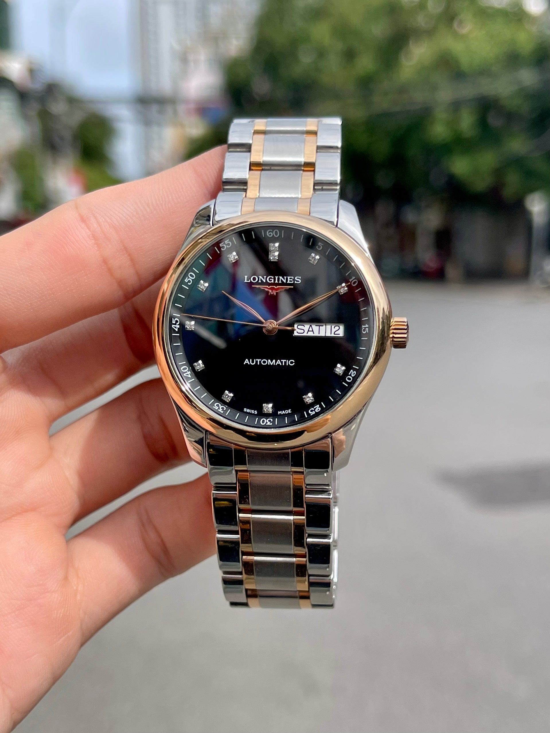 Master Black/18 carat yellow gold Ø38.5 mm