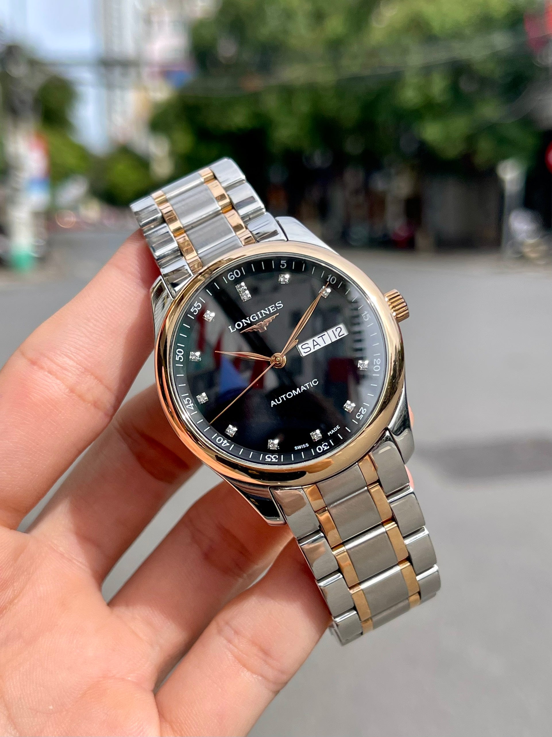 Master Black/18 carat yellow gold Ø38.5 mm
