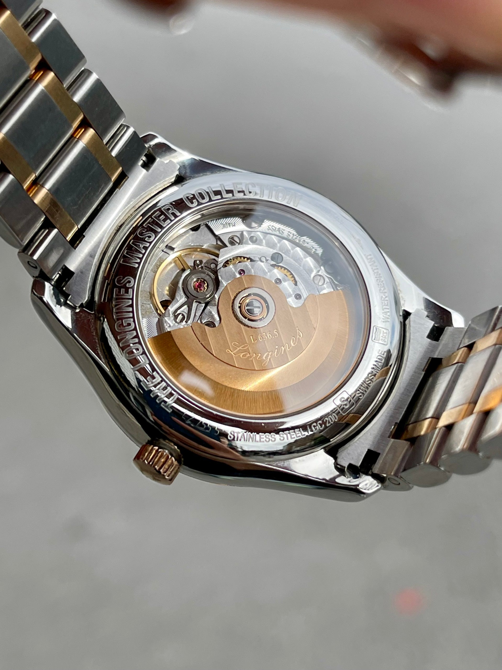Master Black/18 carat yellow gold Ø38.5 mm