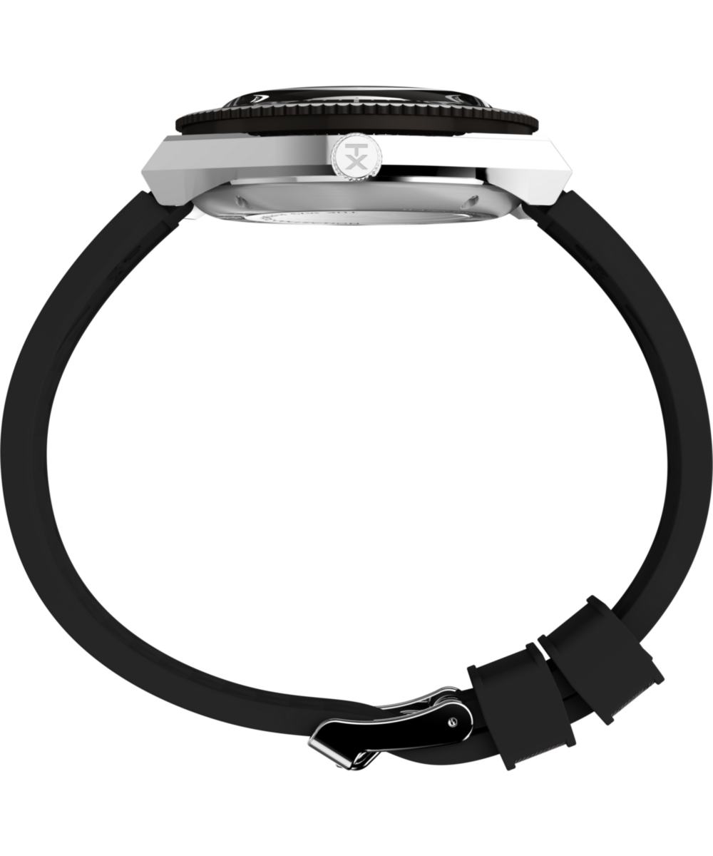 M79 Automatic 40mm Synthetic Rubber Strap Watch
