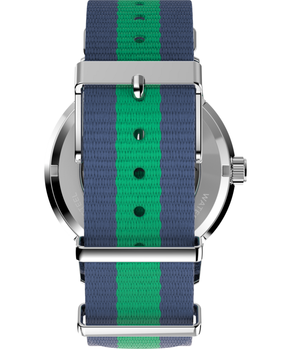 Marlin® Automatic 40mm Fabric Strap Watch